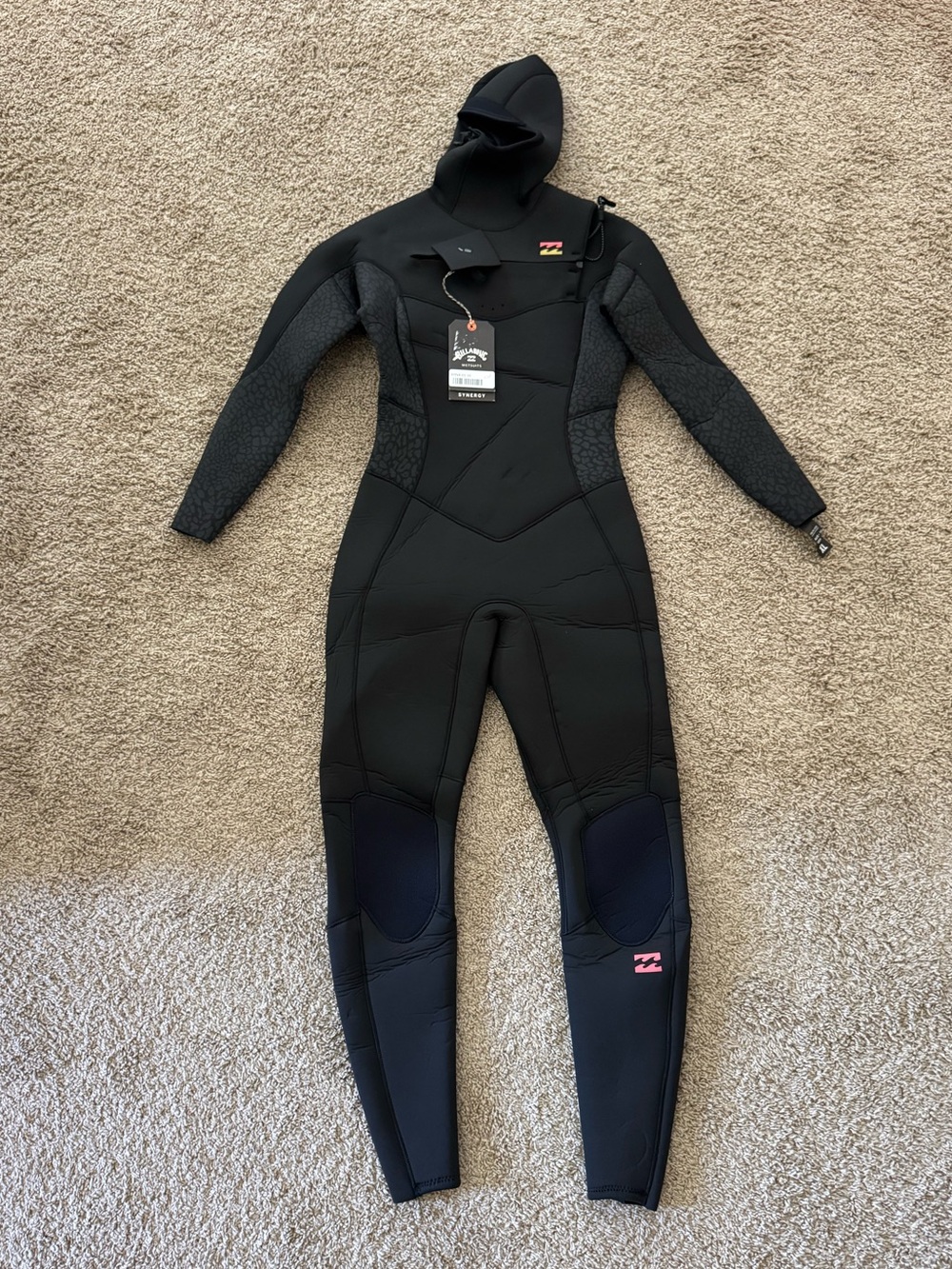 NWT Billabong Synergy 5/4 Hooded Wetsuit